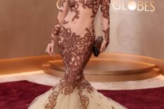 Jennifer Lopez on the Golden Globes 2026 Red Carpet