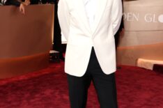 Joe Keery on the Golden Globes 2026 Red Carpet