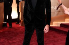 John Krasinski on the Golden Globes 2026 Red Carpet