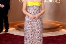 Leighton Meester on the Golden Globes 2026 Red Carpet