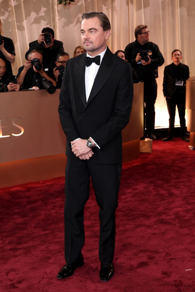 Leo DiCaprio on the Golden Globes 2026 Red Carpet