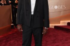 Lionel Boyce on the Golden Globes 2026 Red Carpet