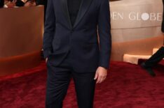 Luke Grimes on the Golden Globes 2026 red carpet