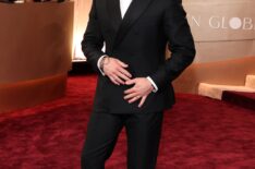 Nick Jonas on the Golden Globes 2026 red carpet
