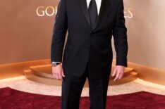 Vince Gilligan on the Golden Globes 2026 red carpet