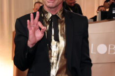 Walton Goggins on the Golden Globes 2026 Red Carpet