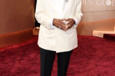 William Stanford Davis on the Golden Globes 2026 Red Carpet