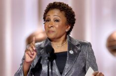 Wanda Sykes at the golden globe awards