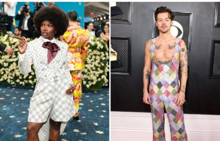 Doechii (left) Harry Styles (right)