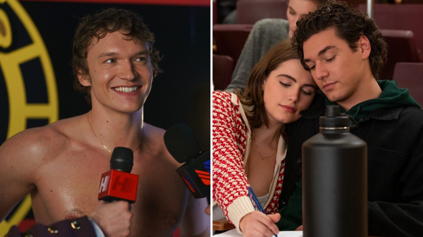 Connor Storrie in 'Heated Rivalry,' Ella Bright and Belmont Cameli in 'Off Campus'