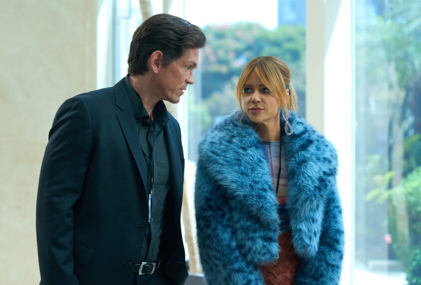 Steve Howey and Kaitlin Olson in 'High Potential'