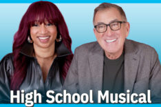 Monique Coleman and Kenny Ortega of High School Musical