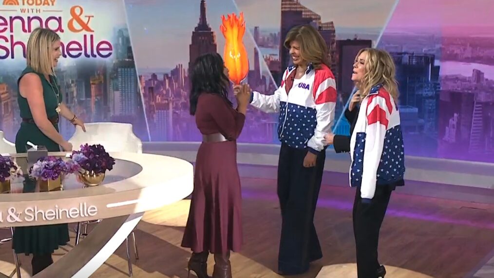 Jenna Bush Hager, Sheinelle Jones, Hoda Kotb, Katie Lee Gifford