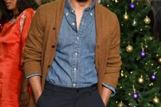 Sagar Radia attends World Premiere of Christmas Karma at Curzon Mayfair on November 12, 2025 in London, England.