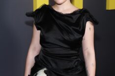 Isa Briones attends the Los Angeles Red Carpet Premiere of Max Original Drama Series THE PITT at DGA Theater Complex on January 07, 2026 in Los Angeles, California.