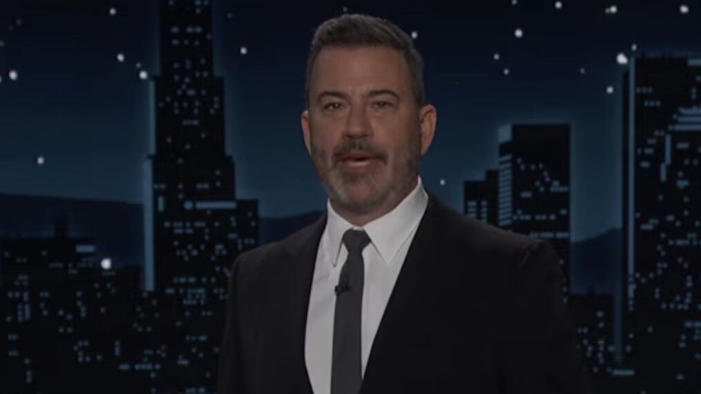 Jimmy Kimmel Is Startled by Donald Trump’s Latest Hand Bruise
