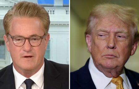 Joe Scarborough and Donald Trump