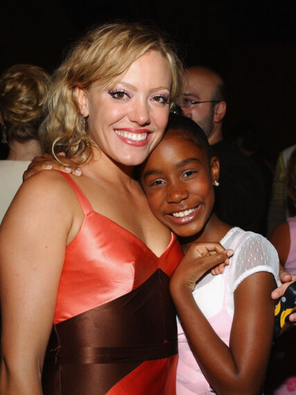 Jordan Ballard and Kianna Underwood at the 'Hairspray' opening night after-party on July 21, 2004, at the Pantages Theater in Hollywood, California