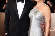 Kate Hudson and Danny Fujikawa attend the 83rd Annual Golden Globe Awards at The Beverly Hilton on January 11, 2026 in Beverly Hills, California.