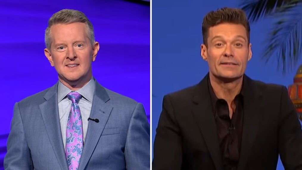 Ken Jennings and Ryan Seacrest