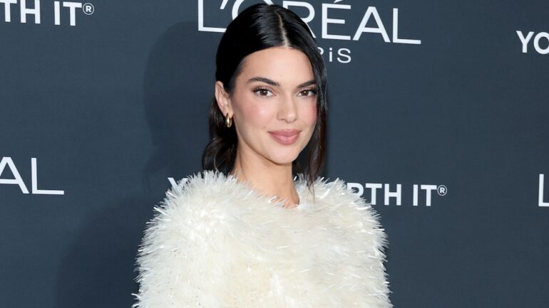 Kendall Jenner attends the 20th Anniversary of L'Oréal Paris Women of Worth at Academy Museum of Motion Pictures on December 02, 2025