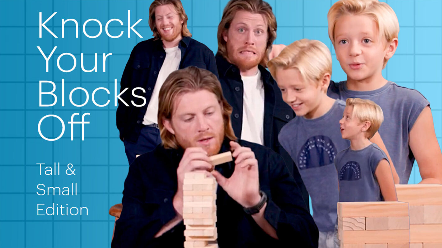 'A Knight of the Seven Kingdoms' stars play Knock Your Blocks Off