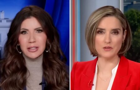 Kristi Noem and Margaret Brenna