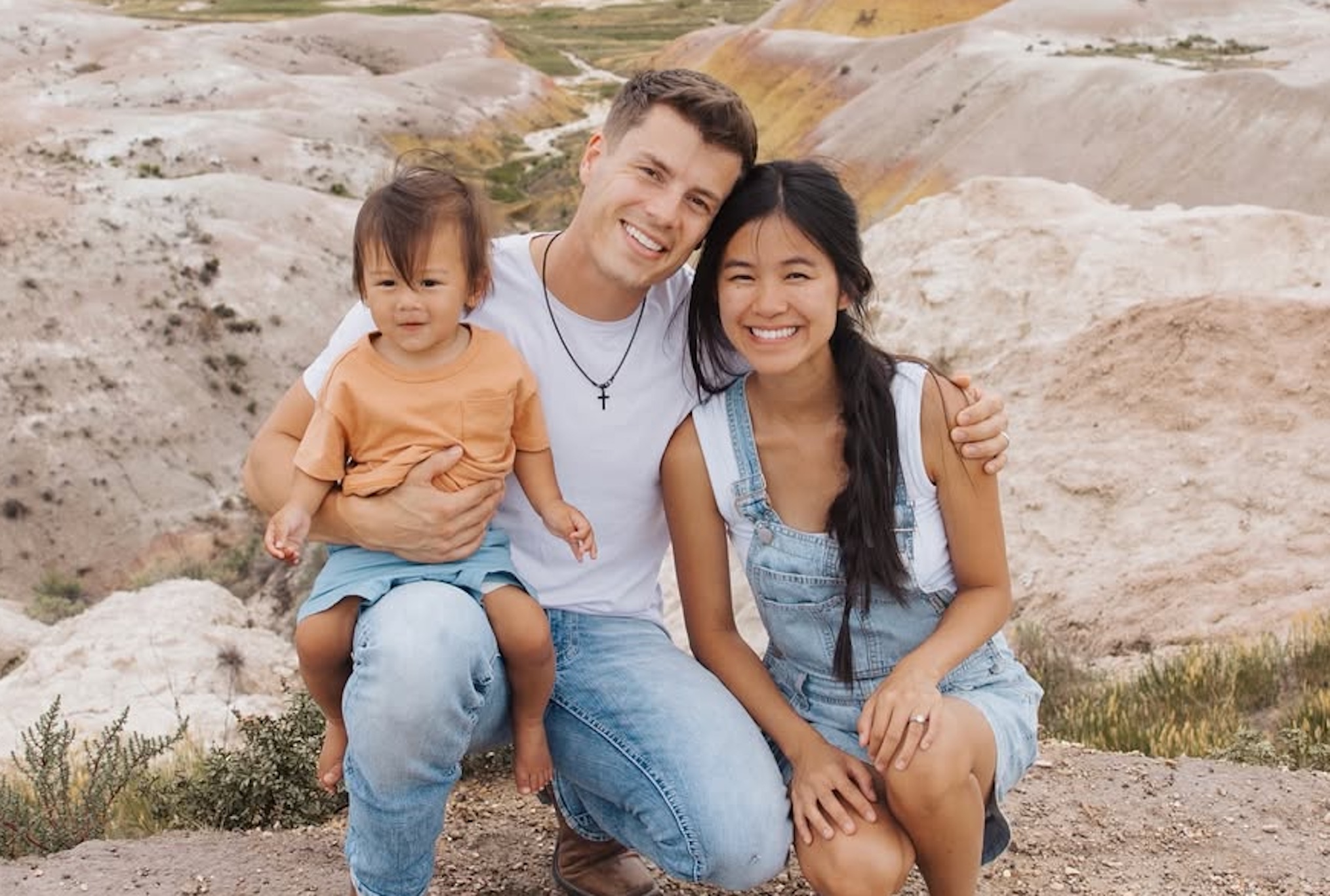 Lawson Bates and family