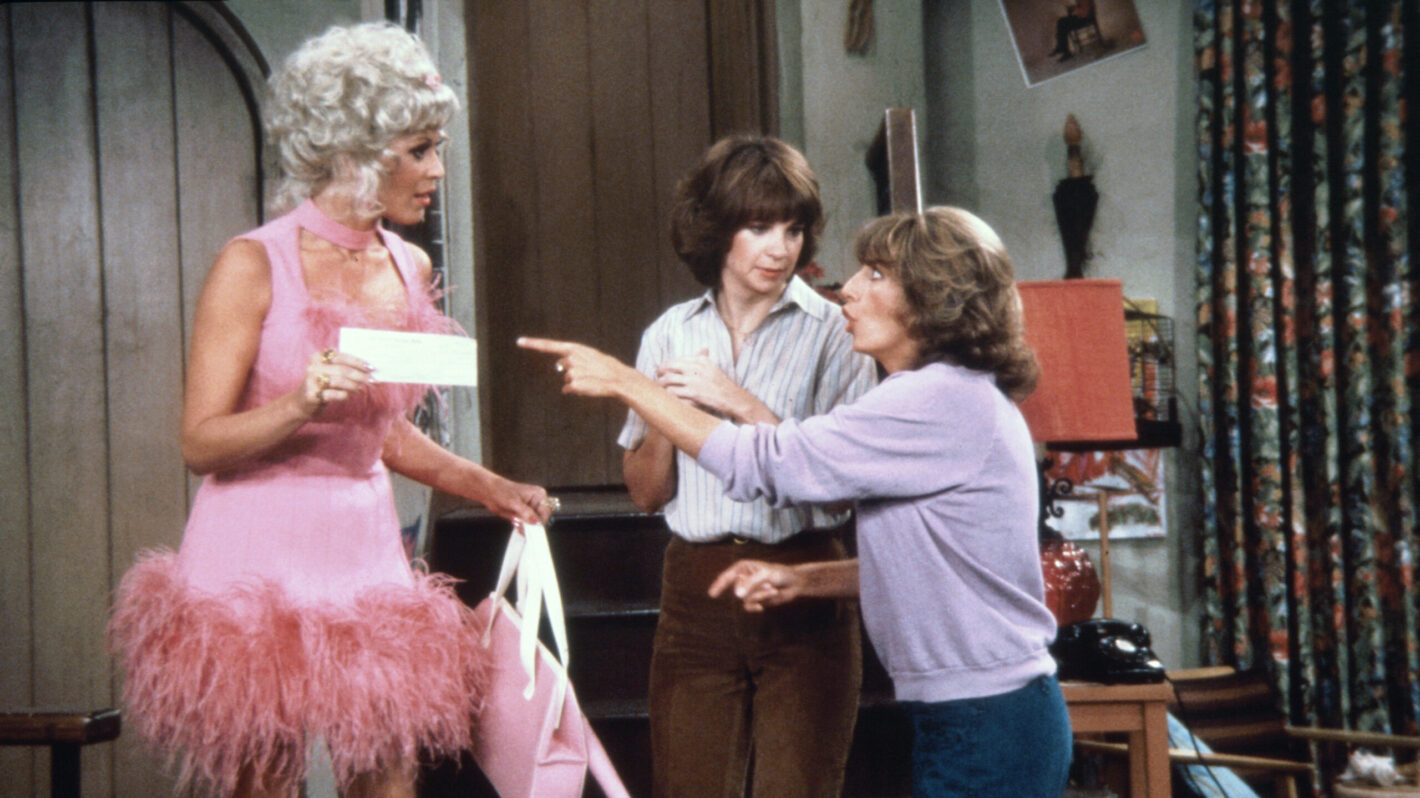 LAVERNE AND SHIRLEY, (from left): Leslie Easterbrook, Cindy Williams, Penny Marshall, 1976-1983.