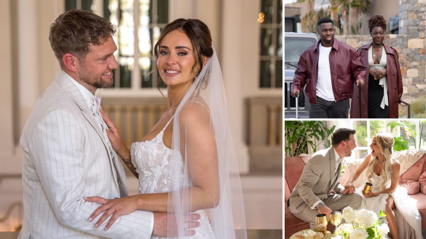 Jessi and Konstantin, Jubriel and Wandi, and Yasmin and Andi on 'Love Is Blind: Germany' Season 2