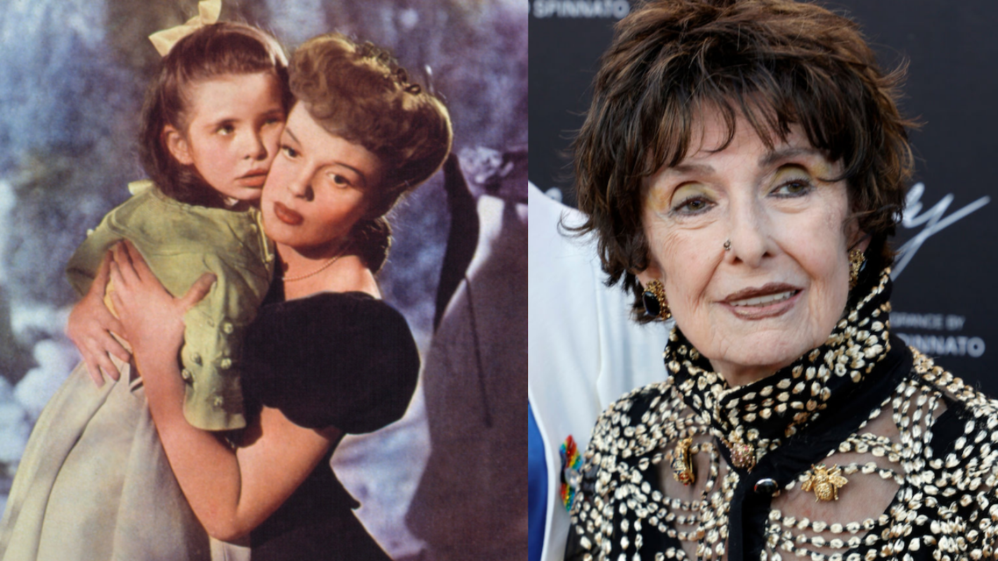 Margaret O'Brien, then and now