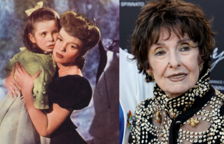 Margaret O'Brien, then and now