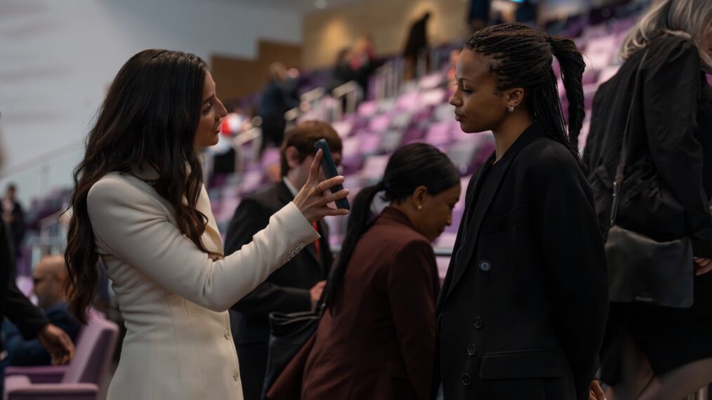 Marisa Abela and Myha'la in 'Industry' Season 4 Episode 4