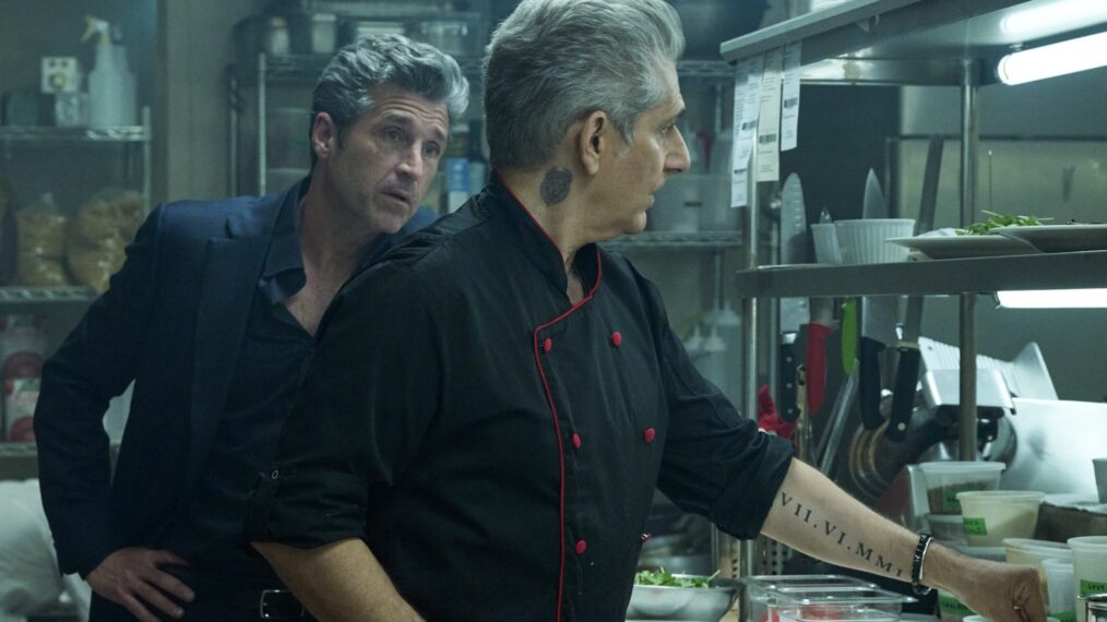 Patrick Dempsey as Angelo, Michael Imperioli as Dutch — 'Memory of a Killer' Series Premiere