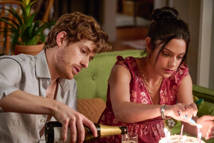 Daniel David Stewart as Jeff and Odeya Rush as Maria — 'Memory of a Killer' Series Premiere