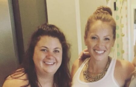 Mina Starsiak Hawk and sister in law