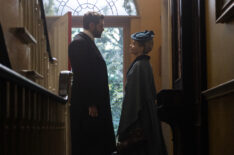 Alexander Blake (Tom Durant-Pritchard), Eliza Scarlet (Kate Phillips) in 'Miss Scarlet' Season 6 Episode 1