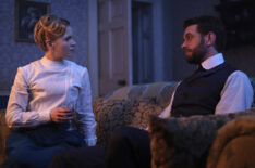 Alexander Blake (Tom Durant-Pritchard), Eliza Scarlet (Kate Phillips) in 'Miss Scarlet' Season 6 Episode 1