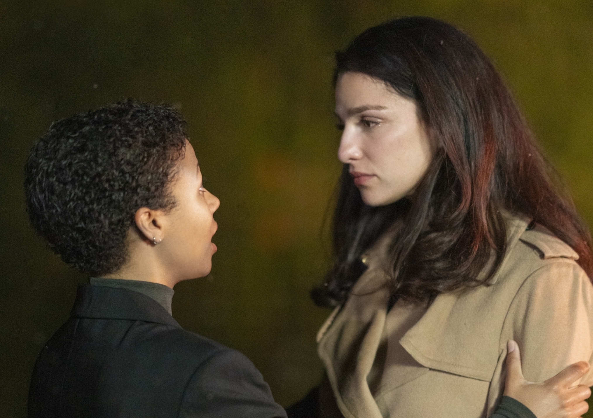 Marisa Abela and Myhala in 'Industry' as Yasmin and Harper