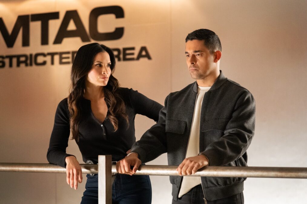 Katrina Law as Jessica Knight and Wilmer Valderrama as Nicolas Torres — 'NCIS' Season 23 Episode 10 