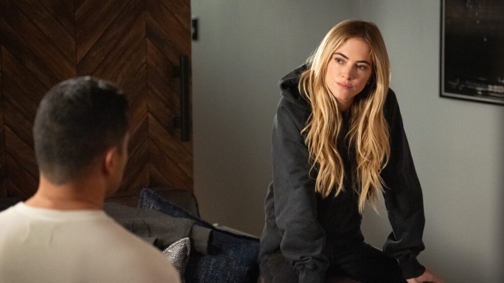 Wilmer Valderrama as Special Agent Nicholas “Nick” Torres and Emily Wickersham as Eleanor “Ellie” Bishop — 'NCIS' Season 23 Episode 10 'Her'