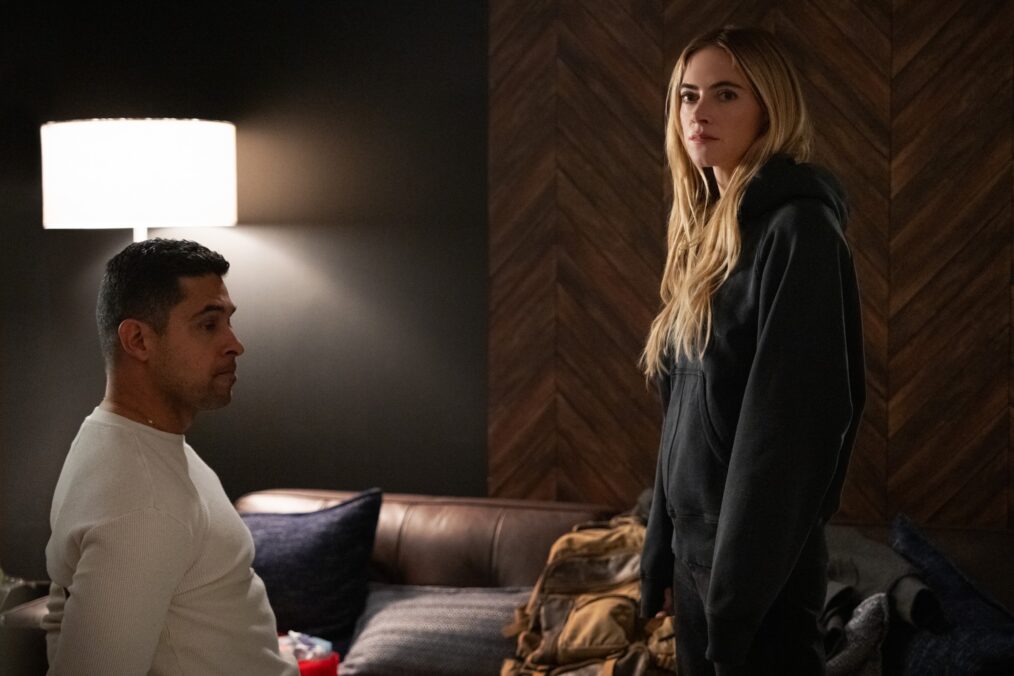 Wilmer Valderrama as Special Agent Nicholas “Nick” Torres and Emily Wickersham as Eleanor “Ellie” Bishop — 'NCIS' Season 23 Episode 10 