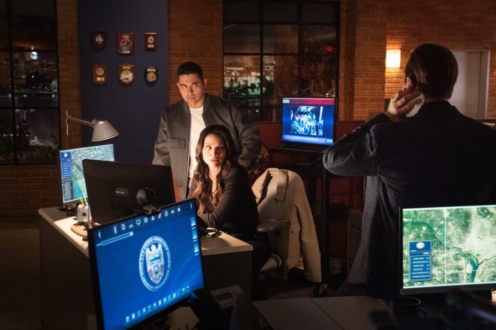 Wilmer Valderrama as Nicolas Torres, Katrina Law as Jessica Knight and Sean Murray as Special Agent Timothy McGee — 'NCIS' Season 23 Episode 10 