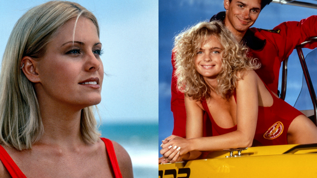 ‘Baywatch’ Surprise Reunion: Stars Nicole Eggert and Erika Eleniak Meet Up at L.A. Fire Benefit