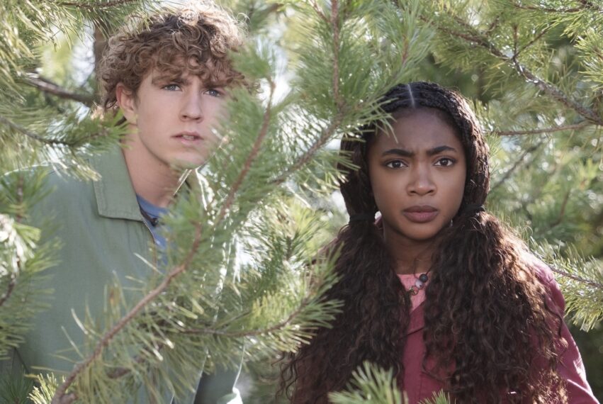 Walker Scobell and Leah Sava Jeffries as Percy and Annabeth in 'Percy Jackson and the Olympians' Season 2 Episode 6