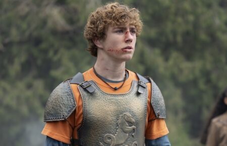 Walker Scobell as Percy Jackson in the 'Percy Jackson and the Olympians' Season 2 finale
