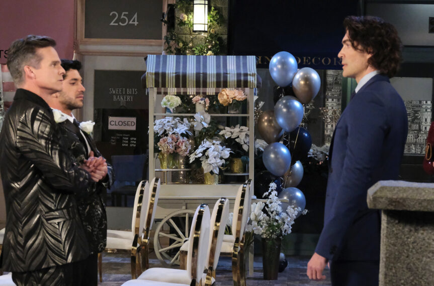 Greg Rikaart, Al Calderon, Peter Porte - 'Days of our Lives'