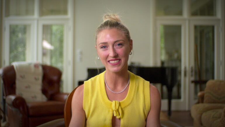 Piper Gilles in 'Glitter & Gold: Ice Dancing'