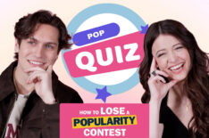 Chase Hudson and Sara Waisglass of How to Lose a Popularity Contest