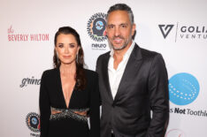 Kyle Richards and Mauricio Umansky attend the Homeless Not Toothless Hollywood Gala
